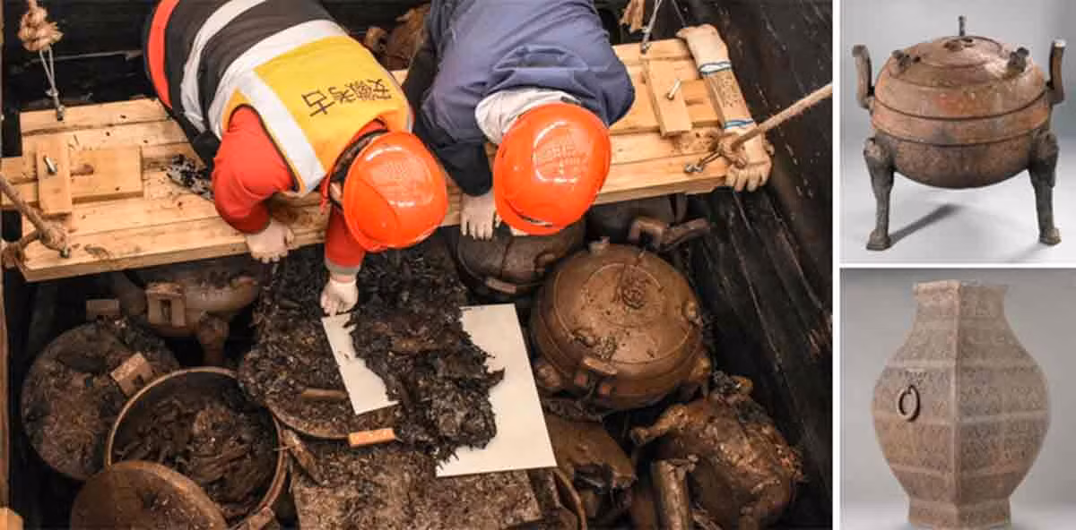 Mo mo co 2.200 nam, giat minh kho bau nghin hien vat vo gia