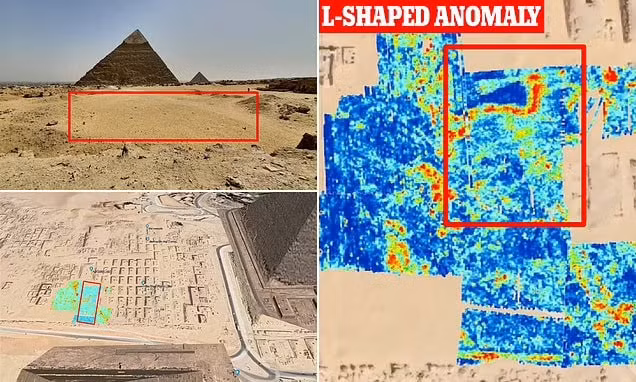 Hai cấu trúc này được chôn lấp và ẩn giấu dưới một khu mộ gần như không bị quấy nhiễu suốt hơn 4.000 năm qua.