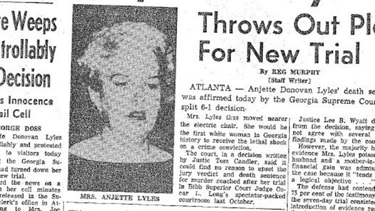 Tội ác của Anjette bị phơi bày khi một nhân viên trong nhà hàng phát hiện chất độc trong nhà hàng. Khi được nhân viên hỏi, ả nói đó là thuốc diệt côn trùng. Câu trả lời của Anjette khiến người nhân viên đó nghi ngờ bởi trong nhà hàng chưa từng có côn trùng phá hoại. Vì vậy, người nhân viên đã gửi thư nặc danh tới cảnh sát để họ vào cuộc điều tra Anjette.