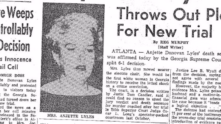 Tội ác của Anjette bị phơi bày khi một nhân viên trong nhà hàng phát hiện chất độc trong nhà hàng. Khi được nhân viên hỏi, ả nói đó là thuốc diệt côn trùng. Câu trả lời của Anjette khiến người nhân viên đó nghi ngờ bởi trong nhà hàng chưa từng có côn trùng phá hoại. Vì vậy, người nhân viên đã gửi thư nặc danh tới cảnh sát để họ vào cuộc điều tra Anjette.