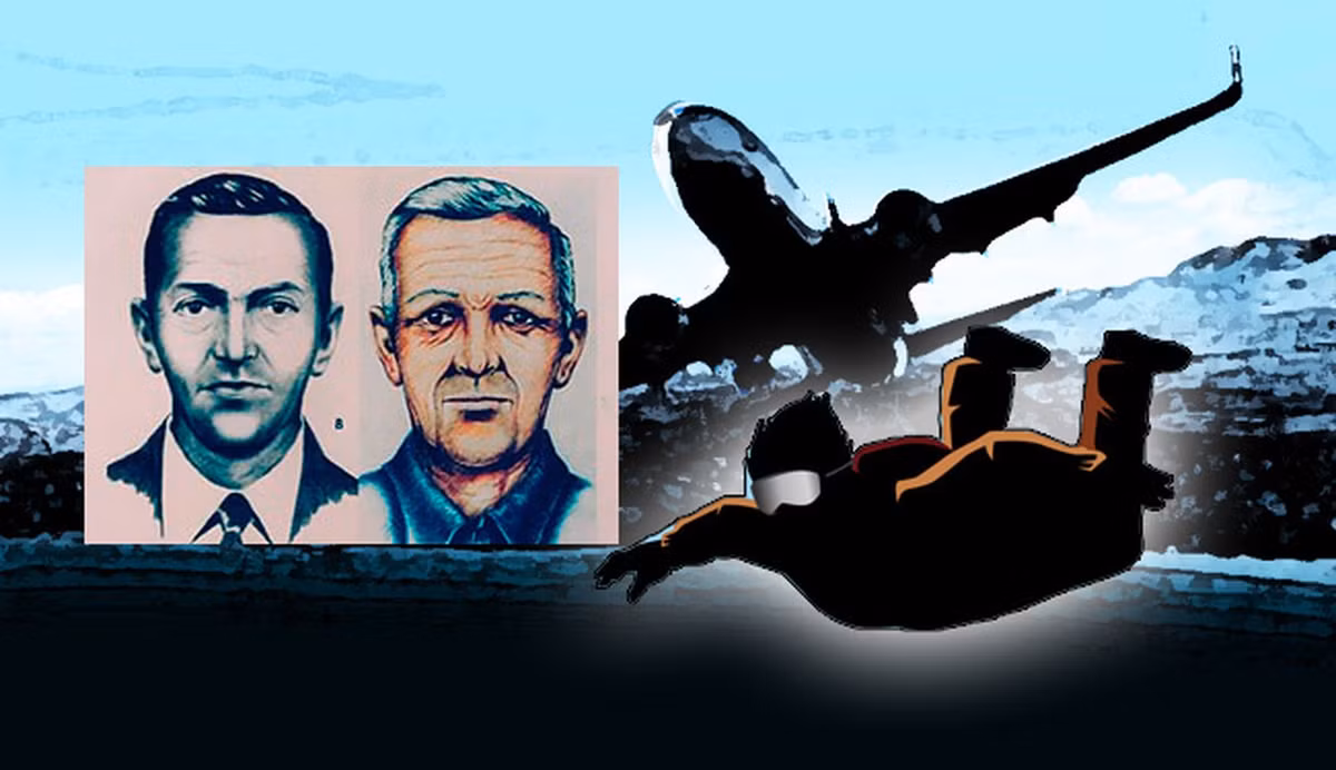 Sau khi mọi yêu cầu được đáp ứng, DB Cooper đồng ý thả toàn bộ hành khách. Lúc này, trên máy bay chỉ còn gã và 6 thành viên phi hành đoàn. Kế đến, gã yêu cầu phi hành đoàn bay về phía thành phố Mexico (thủ đô Mexico).