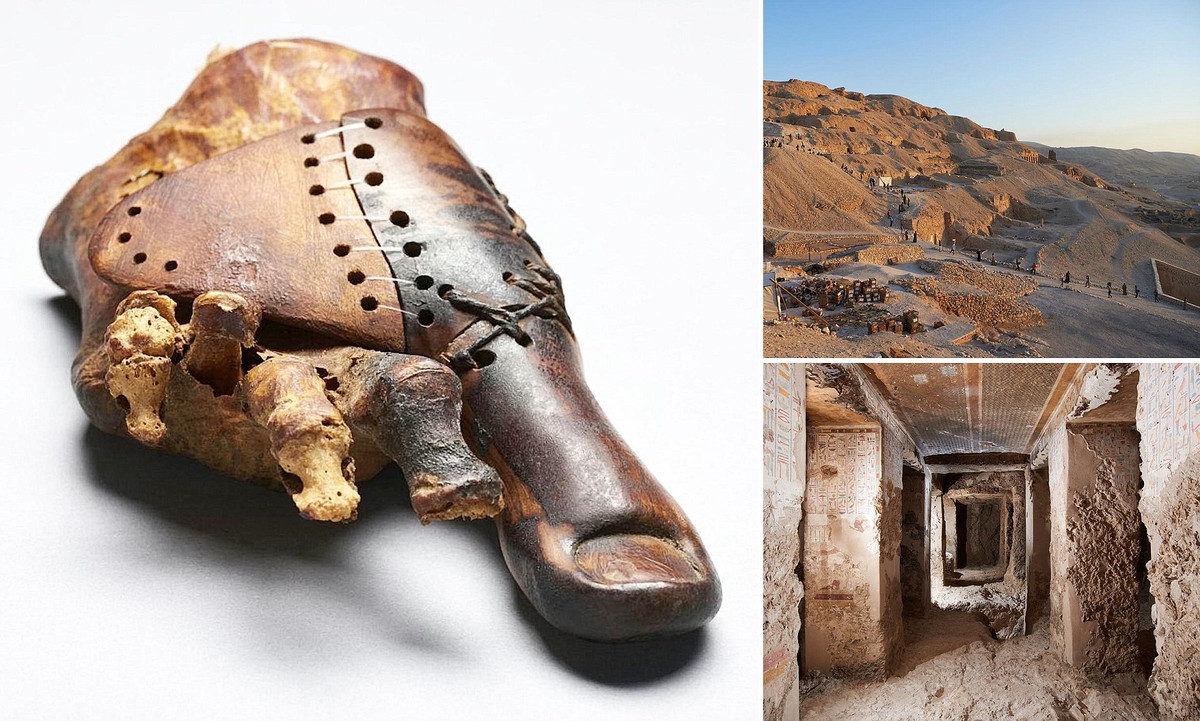 Ngón chân giả còn lại được làm từ gỗ và da, có niên đại vào khoảng năm 950 trước Công nguyên - 710 trước Công nguyên. Hiện cổ vật này được trưng bày tại Cairo.