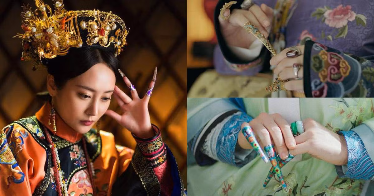 Do vậy, chỉ cần nhìn hộ giáp được làm từ chất liệu gì thì mọi người có thể dễ dàng đoán được địa vị của phi tần.