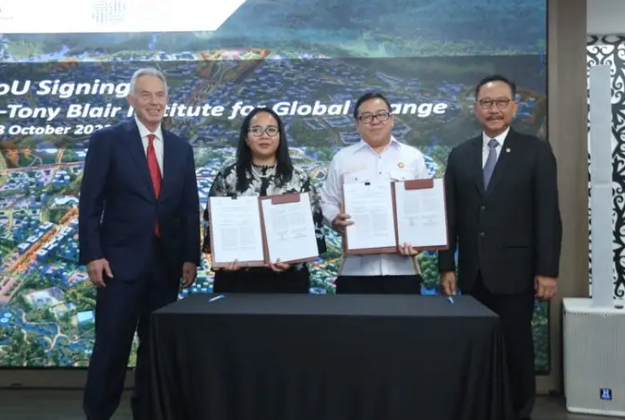 Cựu Thủ tướng Anh Tony Blair nằm trong Ban chỉ đạo dự án Nusantara. Ảnh: BI.