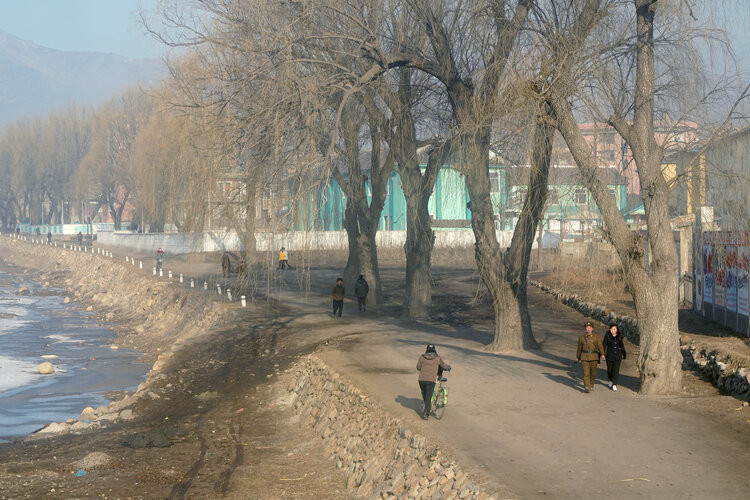 Bức ảnh chụp khung cảnh yên bình ở vùng đất xa xôi Kilju, tỉnh Bắc Hamgyong.