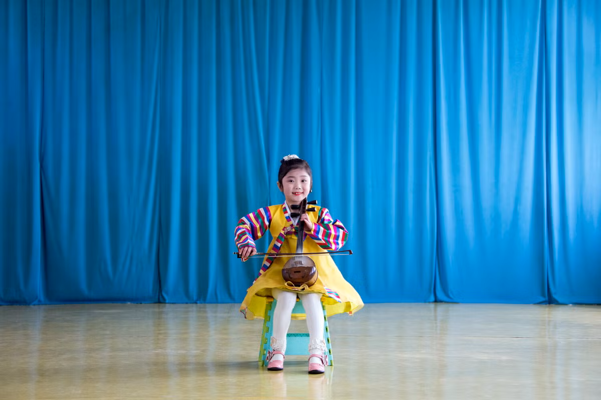 He lo cuoc song thuong nhat o Trieu Tien qua loat anh moi