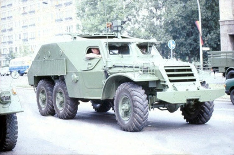 BTR-152 - một loại xe bọc thép chở quân bánh lốp cực hiếm gặp do Liên Xô sản xuất cũng xuất hiện trong biên chế của Quân đội Cuba với số lượng khoảng 150 chiếc. Nguồn ảnh: Militaria.