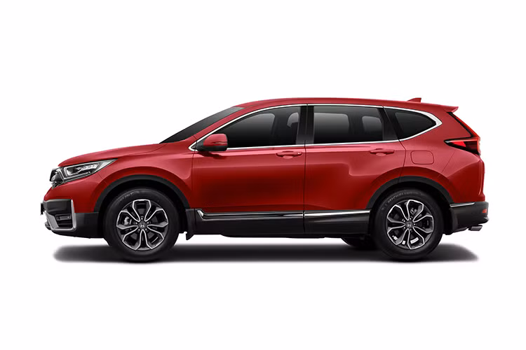 Ra mắt vào tháng 7/2020, Honda CR-V thế hệ mới có sự thay đổi nhẹ về chiều dài tổng thể tăng thêm 39mm so với phiên bản cũ, với kích thước Dài x Rộng x Cao 4.623 x 1.855 x 1.679, khoảng sáng gầm xe có kích thước là 198mm, la zăng với thiết kế mới kích thước 235/60R18. Ngoại hình xe có nhiều điểm tương đồng với thế hệ cũ, tuy nhiên xe được trang bị thêm ốp cản trước, cản sau và mâm xe mới khác biệt so với hiện tại.