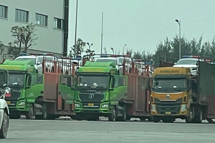 Những chiếc Vinfast VF8 này có đặc điểm nhận dạng của xe chuyên dụng, khác với các chiếc xe thương mại thông thường. Hiện chưa rõ các thông tin về những mẫu xe này thuộc đơn vị nào và dành cho thị trường Việt Nam hay không, tuy nhiên cũng gây được sự chú ý lớn.