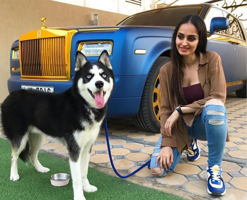 Mang máu nghệ sĩ trong người nên những chiếc xe của Lana đều có tone màu riêng. Chiếc SUV Range Rover được sơn màu hồng đậm trong khi chiếc Rolls-Royce độ Mansory được phủ tone xanh vàng.