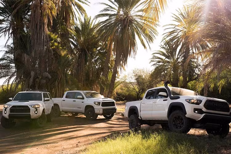 Trong đó, Toyota Tacoma TRD Pro 2019 được phát triển để cạnh tranh ''sòng phẳng'' với đối thủ Ford Ranger phiên bản Ranger Raptor 2018 khi dòng xe naỳ chính thức quay trở về quê nhà Mỹ - Nơi mà Ranger sẽ làm đối thủ với Toyota Tacoma hay Chevrolet Colorado.