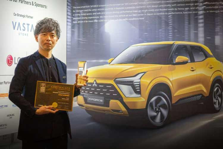 Mitsubishi XForce dat giai vang thiet ke Viet Nam VMARK 2023-Hinh-2
