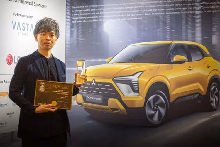 Mitsubishi XForce dat giai vang thiet ke Viet Nam VMARK 2023-Hinh-2