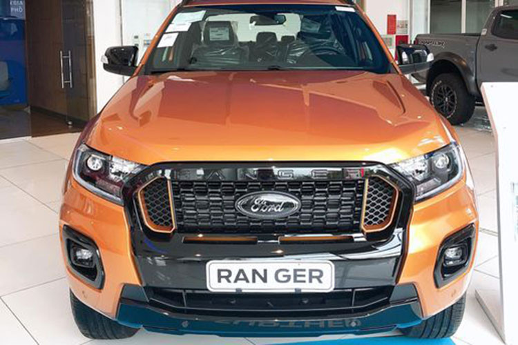 Ford Ranger 2021 lap rap Viet Nam da dang kiem, cho ngay ra mat