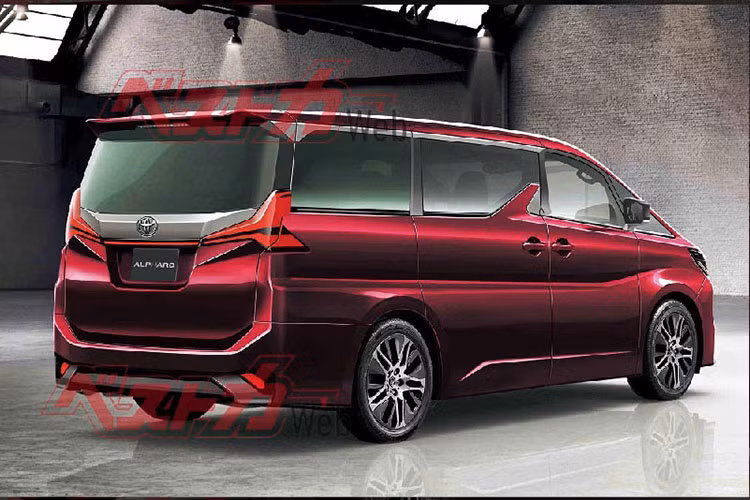 Bên cạnh đó, động cơ 2.5L cơ bản (177 mã lực / 235 Nm) sẽ được nâng cấp thành động cơ Dynamic Force hiện đại hơn nhưng có cùng kích thước (204 mã lực / 243 Nm) ở cả bản xăng và hybrid của Alphard thế hệ tiếp theo.