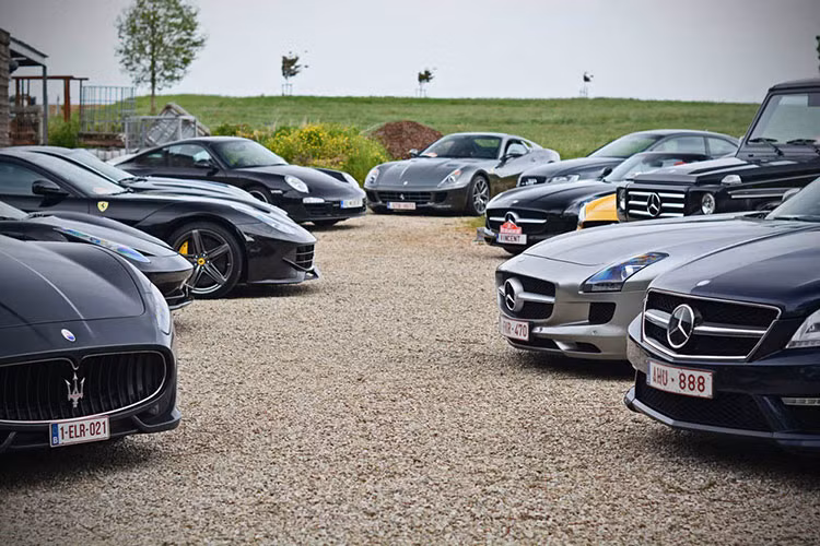 Cả dàn siêu xe tụ hội qua ống kính Arthur Larsen Photography.