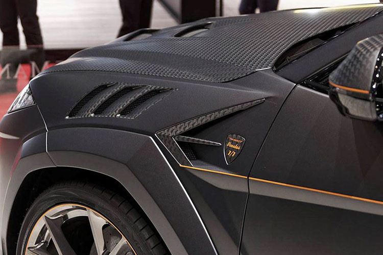 Đi kèm với bộ "cánh" mới là bộ mâm cỡ lớn tới 24-inch cũng thửa riêng cho mẫu xe và có thiết kế 5 chấu cực độc. Cũng nhấn mạnh thêm, tông màu chủ đạo cho bản độ được Mansory chọn là nền đen với các viền chỉ màu cam, nhất quán ở cả ngoại và nội thất.