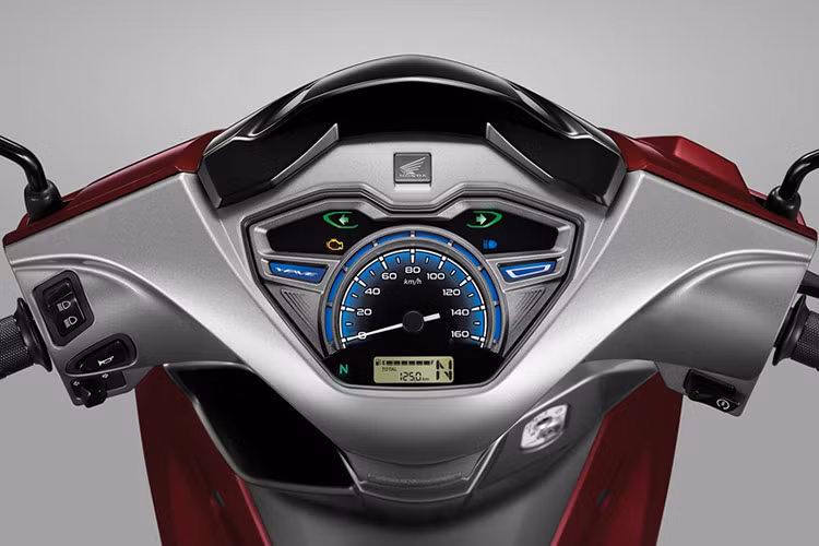 Xe máy số Honda Wave 125i thế hệ mới sở hữu cụm đồng hồ LCD kỹ thuật số của Wave 125i hiển thị đầy đủ các thông số quan trọng, giúp người sử dụng dễ dàng theo dõi quá trình vận hành.