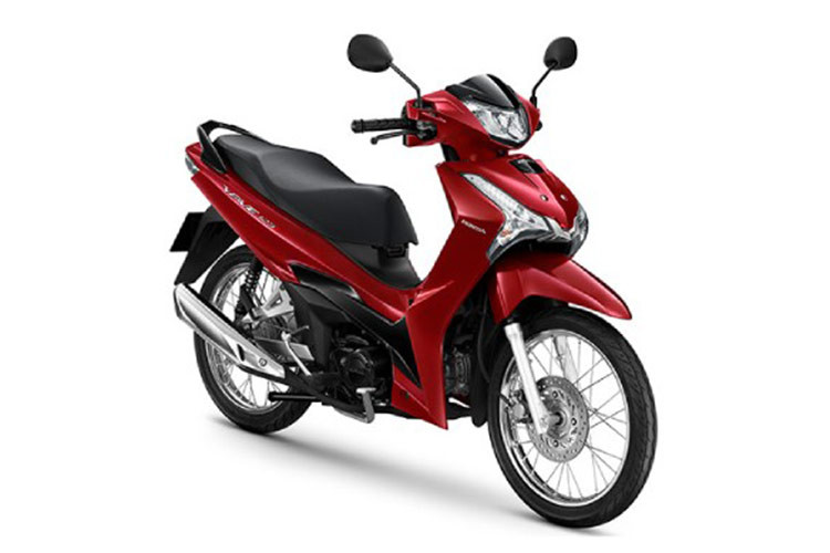 Honda Wave 125i mới có hai phiên bản: Wave 125i vành đúc với bốn màu sắc thời trang (xanh-đen, nâu đen, xám, và trắng đen) và Wave 125i bản vành nan với hai màu lựa chọn (đỏ đen và xanh đen).