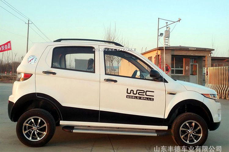 Shandong Fengde, một công ty chuyên sản xuất các phương tiện khá nổi tiếng trong lĩnh vực ôtô điện tại Trung Quốc. Tuy nhiên, họ lại chủ yếu đến từ việc công ty này chuyên nhái các siêu xe trên thế giới. Sau hàng loạt siêu xe và xe sang, mới đây hai mẫu xe tên tuổi là Range Rover Evoque và Mercedes GLE tiếp tục được công ty này “vay mượn” thiết kế.