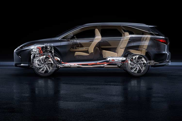 Trang bị an toàn trên xe Lexus RX L phiên bản 2018 gồm loạt trang bị hiện đại như hệ thống cảnh báo va chạm khi lùi RCTA, cảnh báo điểm mù BSM, theo dõi cảnh báo áp suất lốp TPWS, ổn định thân xe VSC, treo tự động thích ứng AVS...và 10 túi khí SRS tiêu chuẩn.