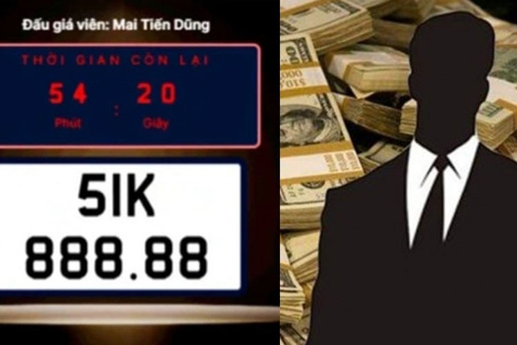 Nhưng sau gần 1 tuần trúng đấu giá, ngoài việc khoe mình đã "xin 1 lần về nhất" khi nói về trúng đấu giá biển số 51K-888.88 hay "51K-888.88 hay 30K-567.89, chưa biết chọn xe gắn biển nào để đi và bán bớt xe gắn biển nào?" thì dân chơi Thanh Hóa này không còn đả động gì đến việc sẽ nộp tiền trúng đấu giá 2 biển số VIP của TP HCM và Hà Nội.