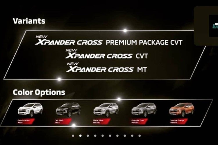 Mức giá xe Mitsubishi Xpander Cross 2022 dao động từ 294.670.000 - 320.270.000 Rupiah (khoảng 469 - 509 triệu đồng). Sau Indonesia, Mitsubishi Xpander Cross 2022 rất có thể sẽ sớm về Việt Nam, cạnh tranh với Suzuki XL7.