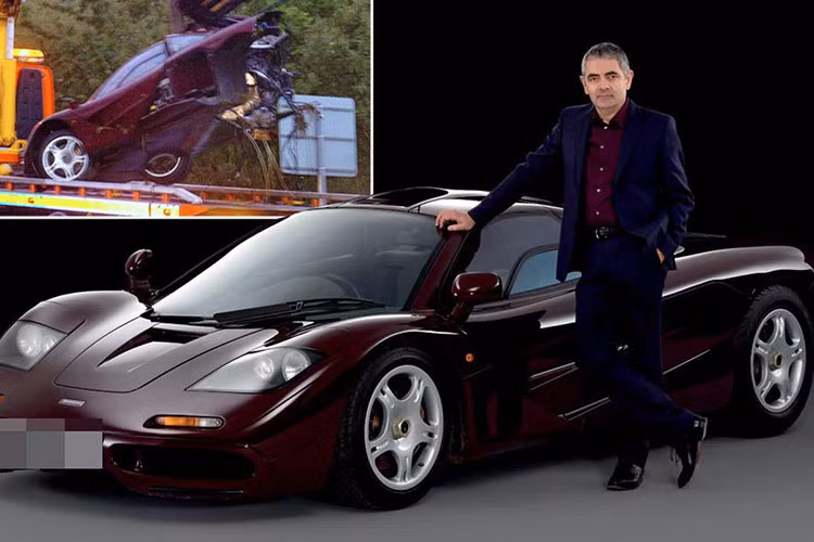 Tương tự David Beckham, nam danh hài nổi tiếng người Anh - Rowan Atkinson (Mr.Bean) cũng được biết tới với niềm đam mê xe bất tận. Tuy nhiên, dường như đối với Rowan Atkinson, khác với nhiều ngôi sao quốc tế, ông lại có xu hướng đam mê những mẫu xe của quê hương như Land Rover, Aston Martin hay McLaren... Và chiếc xe đình đám nhất trong bộ sưu tập của "Mr.Bean" chính là chiếc McLaren F1 hàng hiếm có.