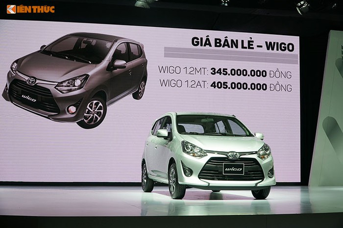 Ra mắt từ cuối năm 2017 nhưng cho đến nay, sau khi hoàn tất các thủ tục nhập khẩu, Toyota Wigo mới chính thức được bán ra tại thị trường Việt Nam. Do được hưởng ưu đãi thuế suất thuế nhập khẩu 0% nên giá bán của Wigo rất hấp dẫn, chỉ từ 345-405 triệu đồng.