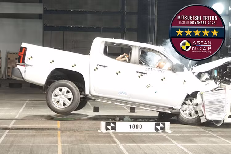 Mitsubishi Triton 2024 duoc danh gia an toan 5 sao ASEAN NCAP-Hinh-2