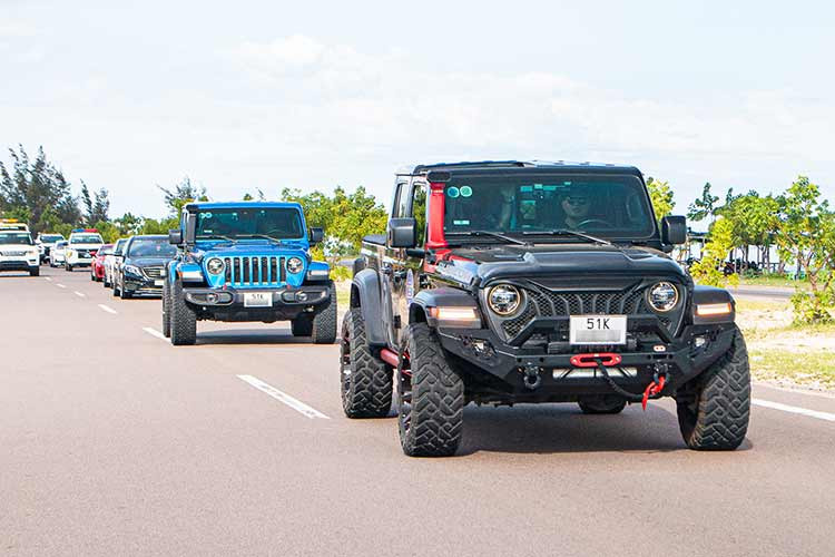 Bộ đôi Jeep Wrangler và Gladiator đến từ TP HCM.