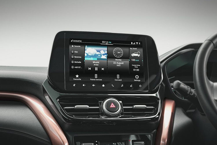 Ở các bản cao cấp, xe sẽ có thêm camera 360 độ, sạc điện thoại thông minh không dây, bảng đồng hồ kỹ thuật số toàn phần, hệ thống đèn viền cũng như tính năng ra lệnh bằng giọng nói dùng Google và Siri. Trong khi đó, những trang bị an toàn của xe gồm có hệ thống cân bằng điện tử, hỗ trợ khởi hành ngang dốc, cảnh báo áp suất lốp, phanh đĩa trên 4 bánh và 6 túi khí. 