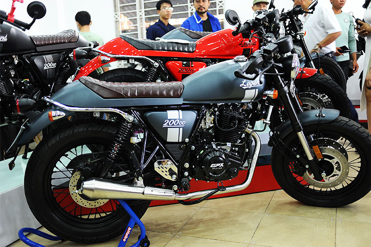 Tại Việt Nam, GPX Racing mang đến người tiêu dùng rất nhiều sự lựa chọn với 6 dòng xe đa dạng ở các phân khúc động cơ (125 cc, 150cc và 200 cc) và kiểu dáng xe (Minibike, Classic, Cafe Racer, Naked bike và Sportbike) gồm: Demon 150GR, Demon 150GN, Demon X, Legend 150S, Legend 200 và Legend Gentleman 200.