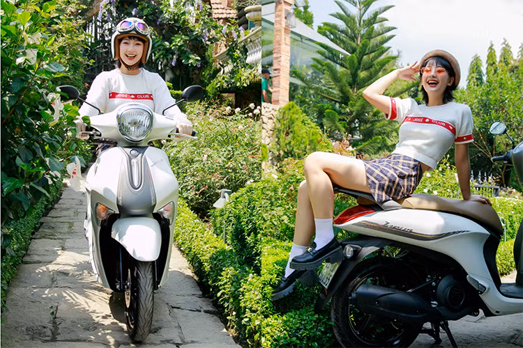 Hot girl Ceri mach ban chup anh cung Yamaha Janus sieu chat-Hinh-4