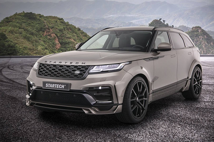 Mẫu xe Range Rover Velar mới đây vừa xuất hiện mang hình dáng hoàn toàn mới nhờ hãng độ xe Đức mang tên Startech. Ở bản độ này, chiếc SUV hạng sang Anh quốc sở hữu diện mạo hầm hố, thể thao và cứng cáp hơn.