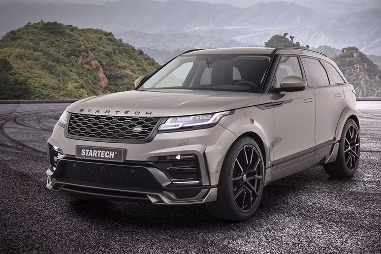 Mẫu xe Range Rover Velar mới đây vừa xuất hiện mang hình dáng hoàn toàn mới nhờ hãng độ xe Đức mang tên Startech. Ở bản độ này, chiếc SUV hạng sang Anh quốc sở hữu diện mạo hầm hố, thể thao và cứng cáp hơn.
