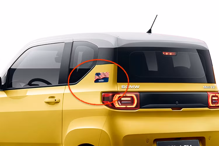 Wuling Mini EV thay doi nhan dien - oto 