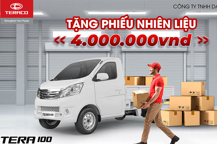 Tau xe tai nho Daehan TERA100 - khong lo ton xang mua 