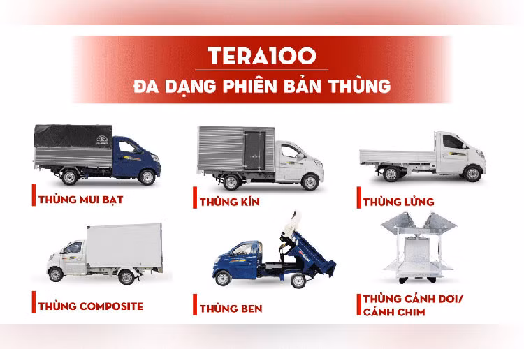 Tau xe tai nho Daehan TERA100 - khong lo ton xang mua 