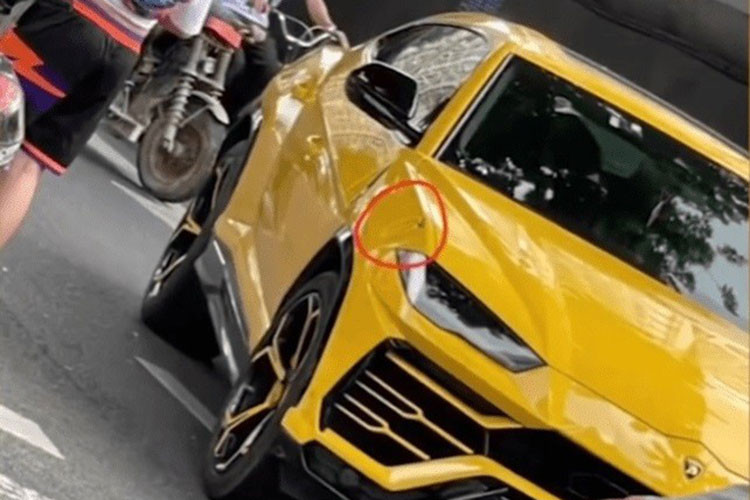 Thanh nien tong mop sieu xe Lamborghini Urus, quy xuong xin chu xe-Hinh-3