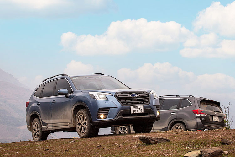 Subaru Forester 2023 tu 969 trieu tai Viet Nam va nhung diem 