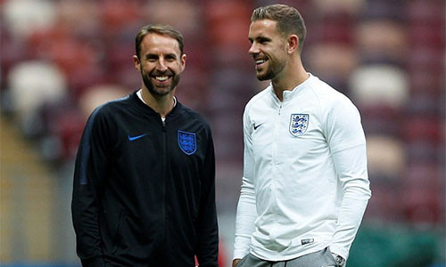 Tuyển Anh của Southgate hiện tại trẻ trung và đầy hy vọng. Ảnh: Reuters.