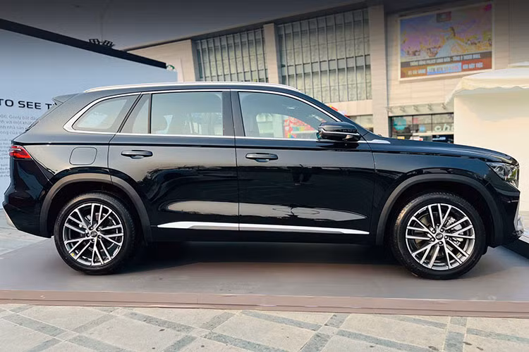 Geely Monjaro tại Việt Nam thuộc phân khúc cỡ D cạnh tranh với Ford Everest, Hyundai Santa Fe và Toyota Fortuner. Mẫu xe này được xây dựng trên nền tảng CMA giống như Volvo XC40, Polestar 2 và một số mẫu Lynk &amp; Co khác. Xe có kích thước tổng thể dài x rộng x cao lần lượt là 4.770 xg 1.895 x 1.689 (mm) và chiều dài cơ sở đạt 2.845 mm.