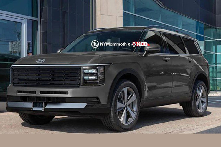 Phần đầu xe nổi bật với lưới tản nhiệt cỡ lớn và cụm đèn pha LED sắc sảo. Tiếp đến cụm đèn hậu LED cũng được thiết kế lại, kéo dài dọc theo cạnh góc cạnh của xe. Bên cạnh đó, Hyundai Palisade 2026 còn được đồn đoán sẽ được xây dựng trên nền tảng khung gầm mới với chiều dài cơ sở lớn hơn.