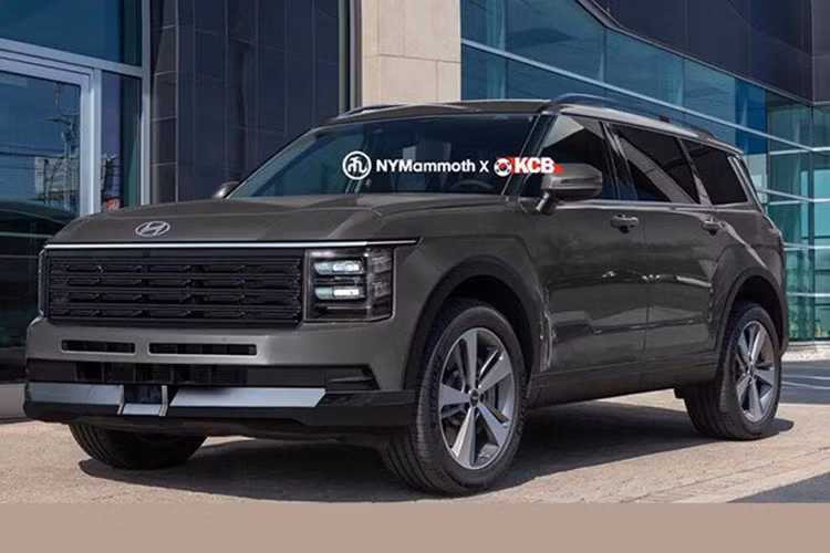 Phần đầu xe nổi bật với lưới tản nhiệt cỡ lớn và cụm đèn pha LED sắc sảo. Tiếp đến cụm đèn hậu LED cũng được thiết kế lại, kéo dài dọc theo cạnh góc cạnh của xe. Bên cạnh đó, Hyundai Palisade 2026 còn được đồn đoán sẽ được xây dựng trên nền tảng khung gầm mới với chiều dài cơ sở lớn hơn.