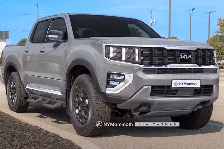 Trước đó, vào năm 2022, Kia đã đăng ký bản quyền tên gọi Tasman tại Úc và Hàn Quốc. Báo giới Hàn sau đó đồn đoán rằng đây sẽ là tên gọi của dòng bán tải Kia Tasman hoàn toàn mới đã được hãng xác định phát triển để đối đầu Toyota Hilux hay Ford Ranger.