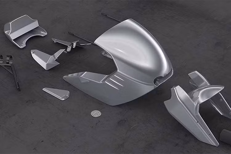 Đáp ứng nhu cầu này, hãng thiết kế Dab Design tới từ Pháp đã công bố gói độ R nineT thành dáng cafe racer với tên gọi Enhanced Racer. Điểm đặc biệt của gói độ này không chỉ biến đổi hoàn toàn kiểu dáng của chiếc R nineT nguyên bản, mà còn cực kỳ dễ trang bị cho chiếc xe. Người dùng thậm chí có thể tự tháo lắp gói độ này tại nhà.