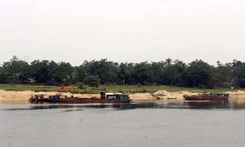 Dan dong tran dia coc tre giua song ngan 'cat tac'-Hinh-3