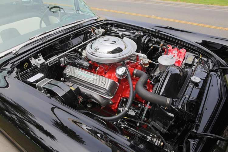 Chiếc Thunderbird có cả phần mui mềm và một mui cứng tháo ra được. Nó được sơn màu Quạ Đen ở bên ngoài và có một động cơ V8, dung tích 5.0 lít có thể sản sinh 225 mã lực. Nó có một hộp số tự động, tay lái trợ lực, phanh trợ lực, cửa sổ tự động và ghế trợ lực. Trên đồng hồ có 48.922 km sau khi được tái tạo động cơ.