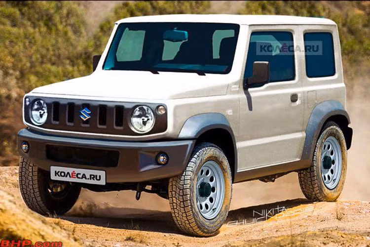 Những hình ảnh lộ diện này cho chúng ta thấy rõ hình dáng, thiết kế thương mại của xe địa hình Suzuki Jimny sớm hơn so với dự kiến ban đầu, khi mẫu xe này sẽ được trình làng tại triển lãm Tokyo Motor Show diễn ra vào tháng 10 sắp tới.